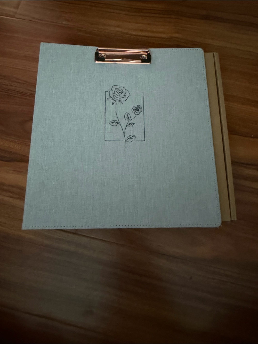3-inch Flower Binder with Sheet Protectors